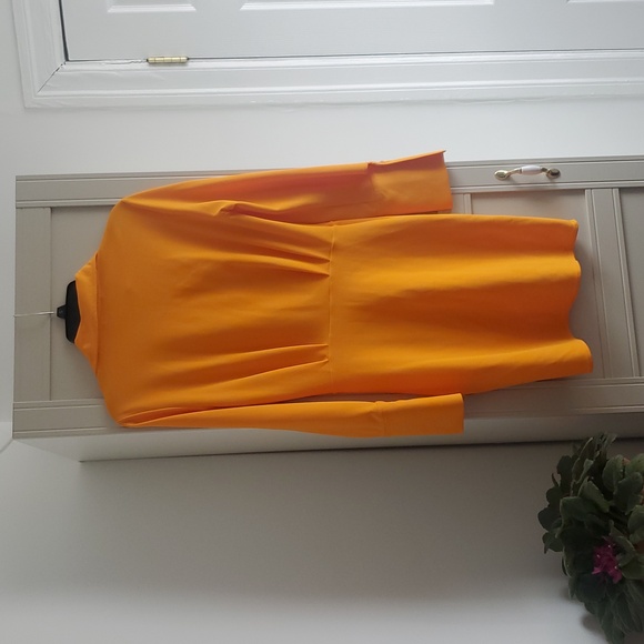 Zara Button Front Ruched Dress - Picture 6 of 6